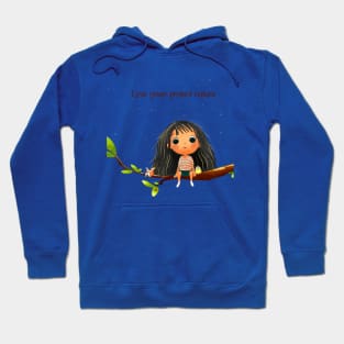 Küçük kız Hoodie